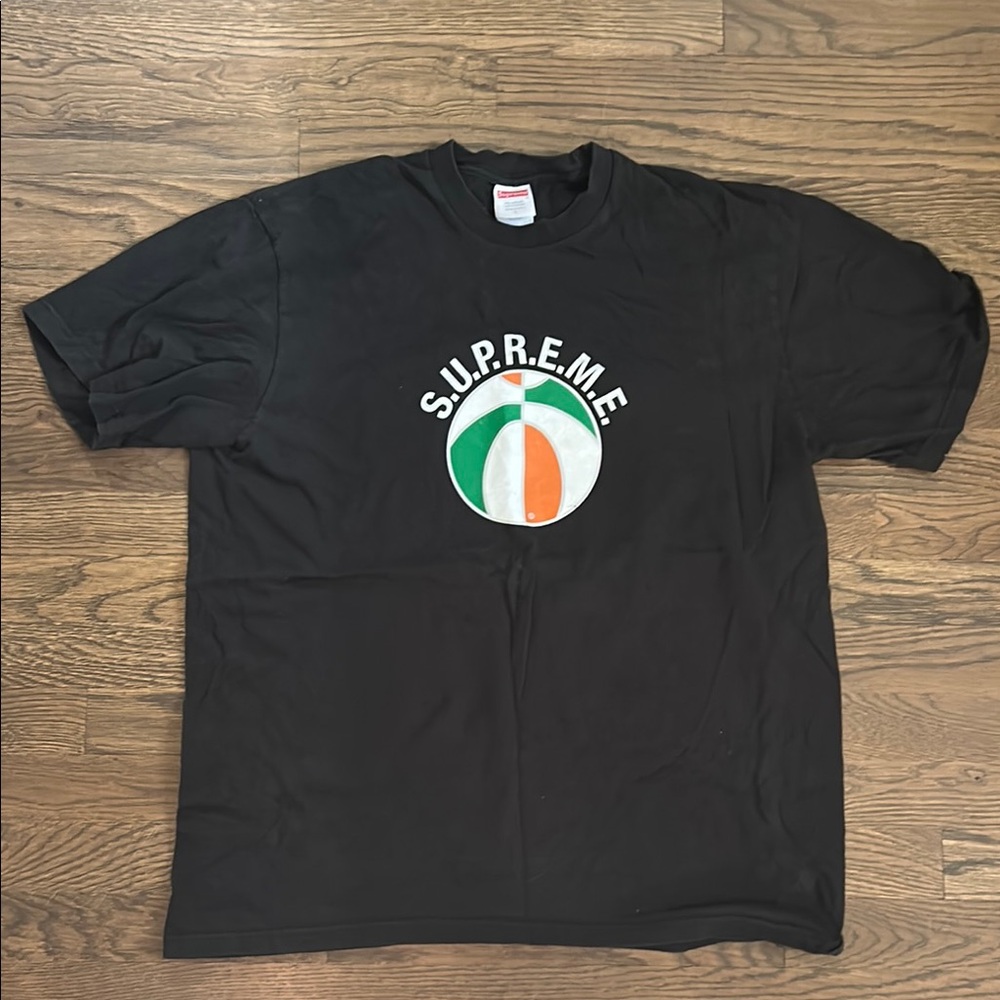 Supreme Black Graphic T-Shirt